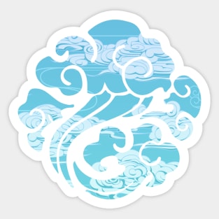 Gusu Lan Logo [WANGJI] Sticker